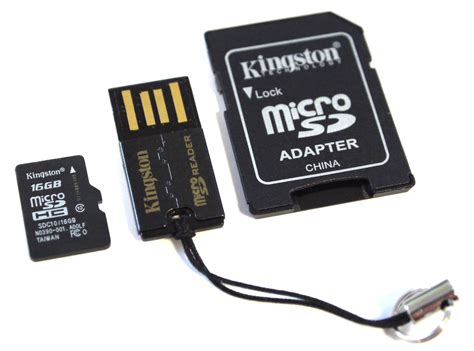 Kingston 16Gb MicroSDHC Multi Kit Card Review