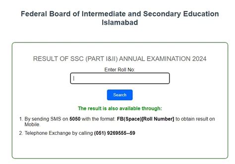 Federal Board Fbise 9th Result 2024