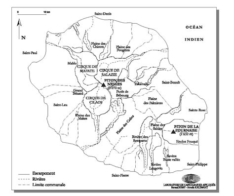 Évolution des milieux forestiers de l île de La Réunion océan Indien