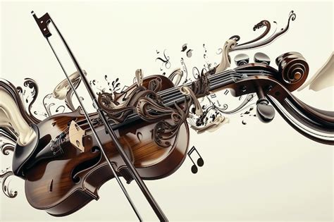 The 50 Most Essential Pieces Violin Premium Ai Generated Image