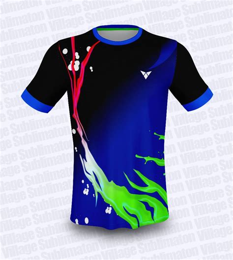 Navy Blue Green Red Volleyball Jersey Design In 2020 Jersey Design