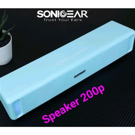 Jual Speaker Sonicgear P Powerful Soundbar Speakers With Brilliant