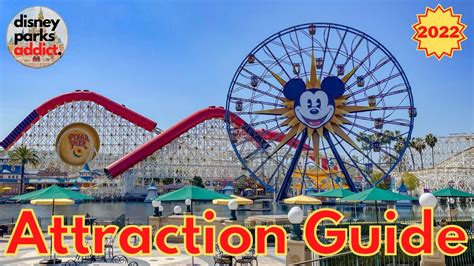 Disney S California Adventure Attraction Guide All Rides