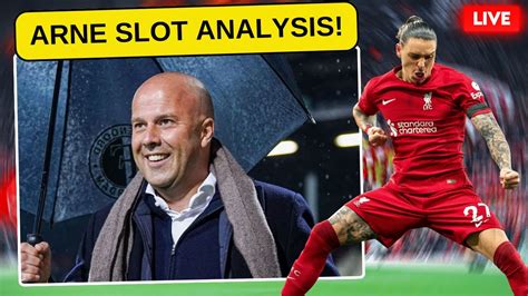 Arne Slot Analysis Tactics Positions Predictied Starting Xi Youtube