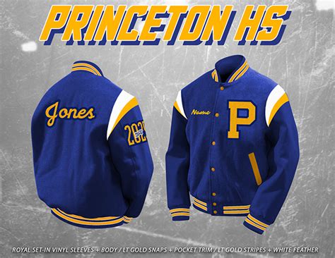 Princeton High School Letter Jacket Herff Jones Jacket Shop