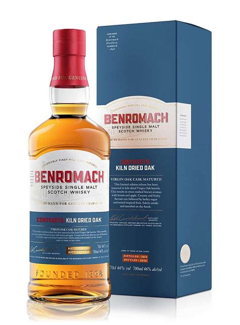 Benromach Years Contrasts Kiln Dried Oak Whisky