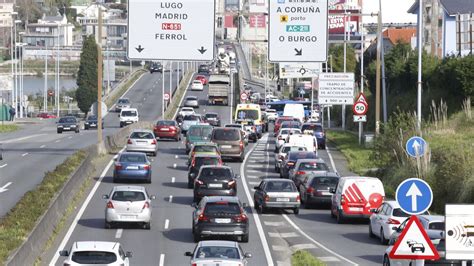 Retenciones En El Puente De A Pasaxe A Causa Del Alivio En Las