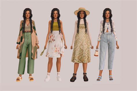 Sims 4 Mods Clothes Sims 4 Clothing Sims Mods Female Clothing Boho