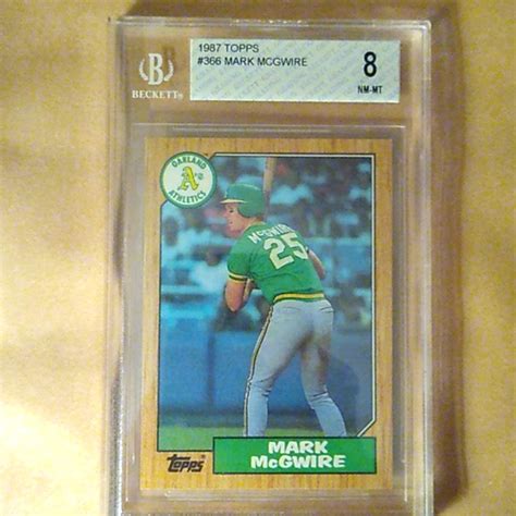 Topps Number Mark Mcgwire Gem