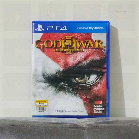 Kaset God Of War 3 Remasetered Iii Ps4 Ps5 Game Bd Cd Playstation 4 5