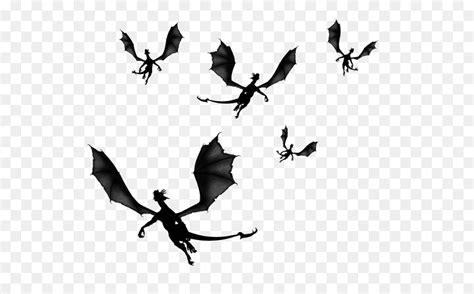 Free Flying Dragon Silhouette, Download Free Flying Dragon Silhouette png images, Free ClipArts ...