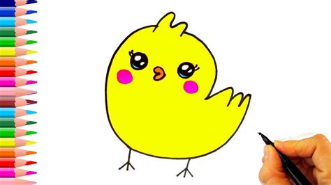 Civciv Nasıl Çizilir Çok Basİt How To Draw A Baby Chick Youtube