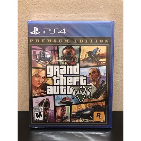 Ps4 Grand Theft Auto 5 Premium Edition Shopee Malaysia