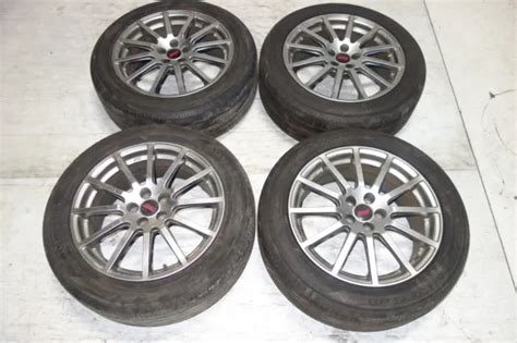 Jdm Subaru Impreza Wrx Sti Enkei Wheels Rims Tires 5x100 17x7548