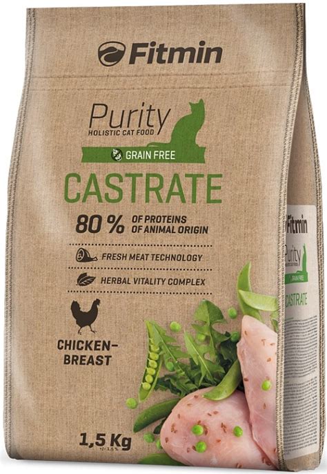 Fitmin Cat Purity Castrate Sucha Karma Dla Kota Sterylizowanego Kg