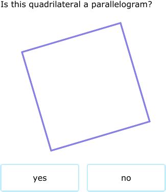 IXL Identify Parallelograms Year 6 Maths Practice