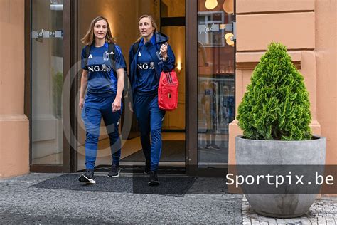 SOCCER WOMEN UEFA QUALIFIERS A2 MD3 CZECHIA VS BELGIUM TRAINING MD 1