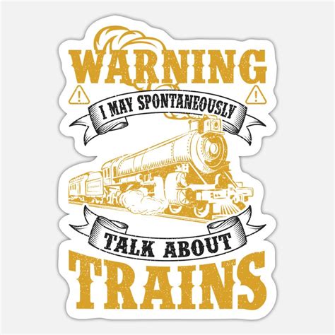 Railway Stickers Unique Designs Spreadshirt