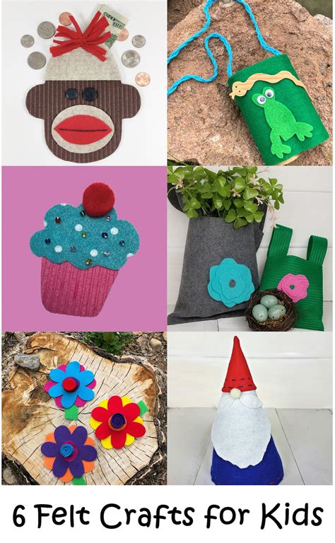 6 Felt Crafts For Kids Kunin Felt