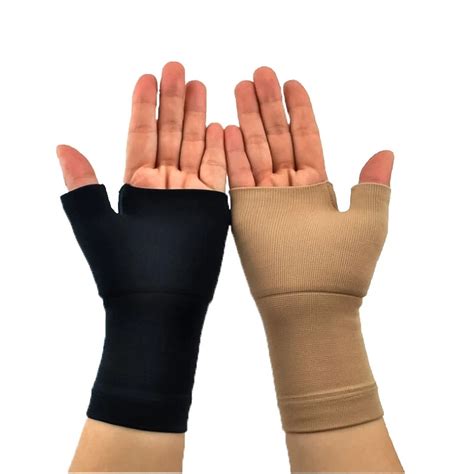 Pcs Compression Wrist Support Elastic Sports Wrist Thumb Gloves