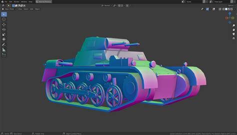 3D Model Pzkpfw I Tank Base Mesh VR AR Low Poly CGTrader