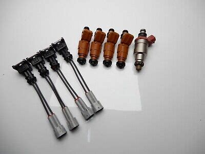 X4 89 93 Mazda Truck B2600 2 6L Fuel Injectors Bosch Best Upgrade 4