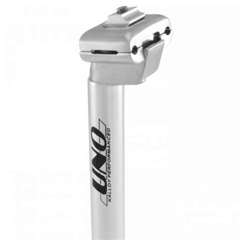 Tige De Selle En Aluminium Argent 29 8x350mm Avec Recul De 15mm