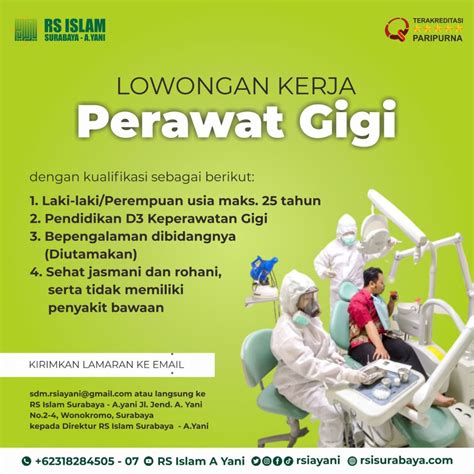 Loker Perawat Gigi Homecare24