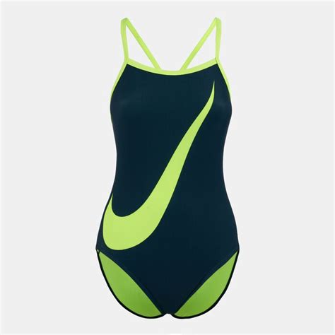 Buy Nike Swim Womens Big Swoosh™ Lingerie Tank Swimsuit Blue In Ksa Sss