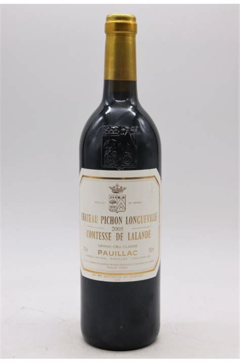 Pichon Longueville Comtesse De Lalande 2005 VINS MILLESIMES