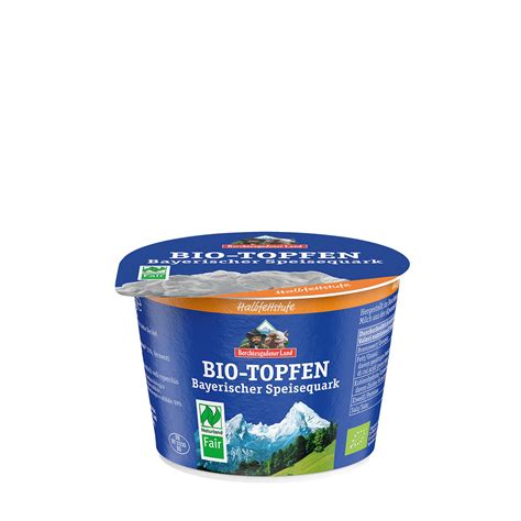 G Becher Fett Bio Topfen Halbfettstufe Topfen Quark