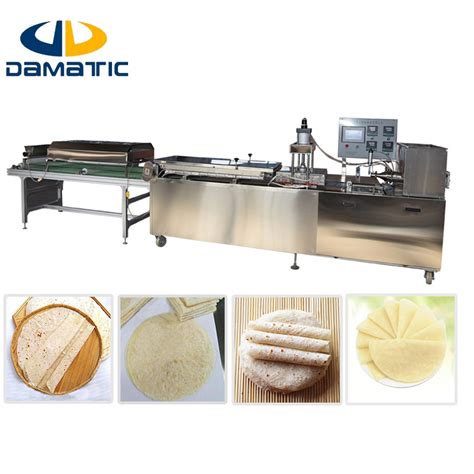 Commercial Flour Tortilla Production Linedt400 Automatic Electric