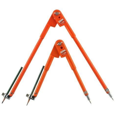 Compas Set Compas Crayons De Pr Cision Grand Diam Tre Orange L S