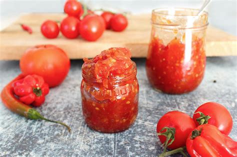 Tomato Chilli Jam Best Vegan Condiment The Zest Kitchen