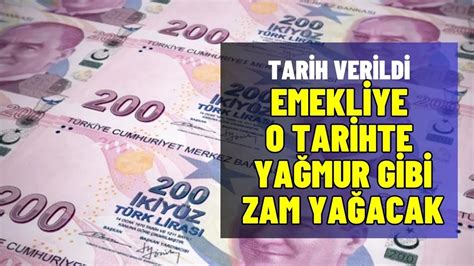 Emekliye o tarihte yağmur gibi zam SSK Bağ Kur 4C ve EYTli