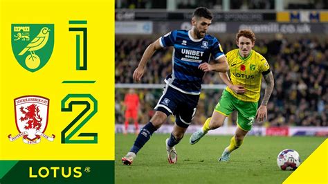 Highlights Norwich City Middlesbrough Youtube