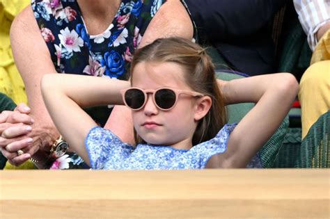 Prince George Princess Charlotte Join Parents At Wimbledon Men S Final