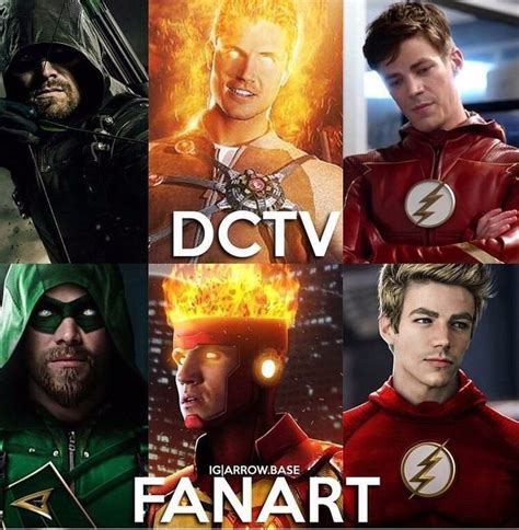 Cw Arrowverse On Instagram “fan Art Vs Dctv Which One Is Better Dctv