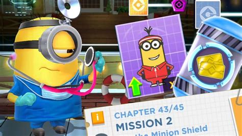 Minion Rush Doctor Carl Costume At Despicable Ops Mission 2 Chapter 43 45 Minions Game