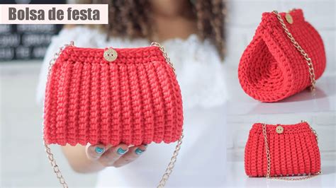 Bolsa Clutch De Croch Fio N Utico Youtube