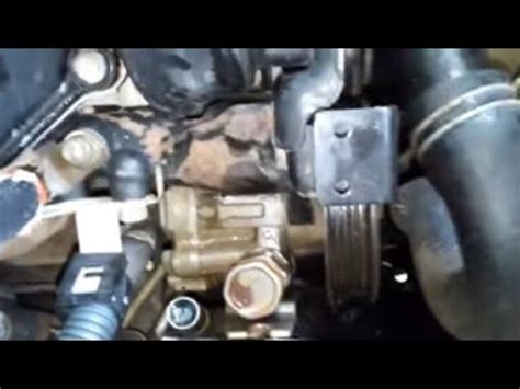 How To Remove Nissan Power Steering Pump Hydraulic Systems YouTube