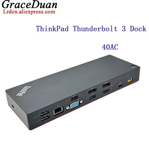 Thunderbolt Docking Station Usb Type C K Hz Dp Hdmi Vga