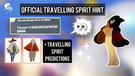 Travelling Spirit Hint WHAT IS THE NEXT TS TS Predictions Sky Cotl