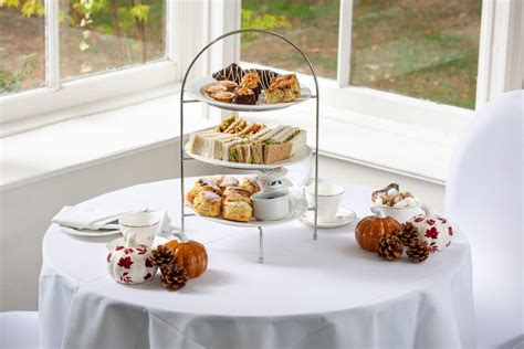 Autumn Afternoon Tea Woodland Manor Hotel