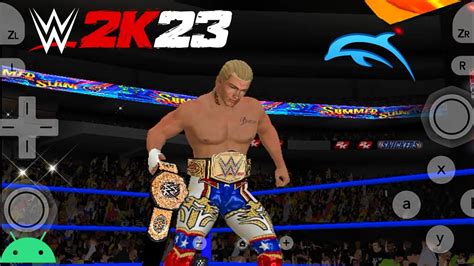 Wwe K Wii Game For Dolphin Emulator On Android The Rock Vs Cody