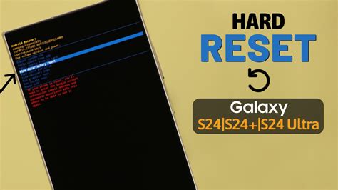 Galaxy S Ultra Plus How To Hard Reset On Samsung Restore Factory