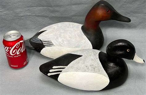 Carved Wood Duck Decoys Dixon S Auction At Crumpton