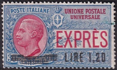 Italy 1921 Sc E10 Express MLH Europe Italy Special Delivery Stamp