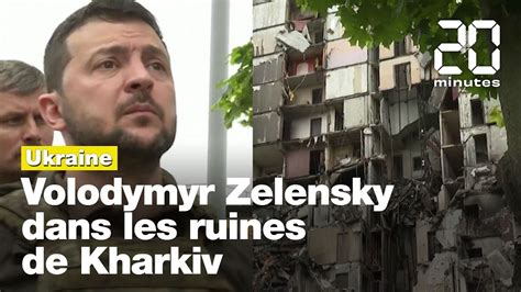 Guerre En Ukraine Zelensky En Visite à Kharkiv Pendant Que La Russie Pilonne Le Donbass Youtube