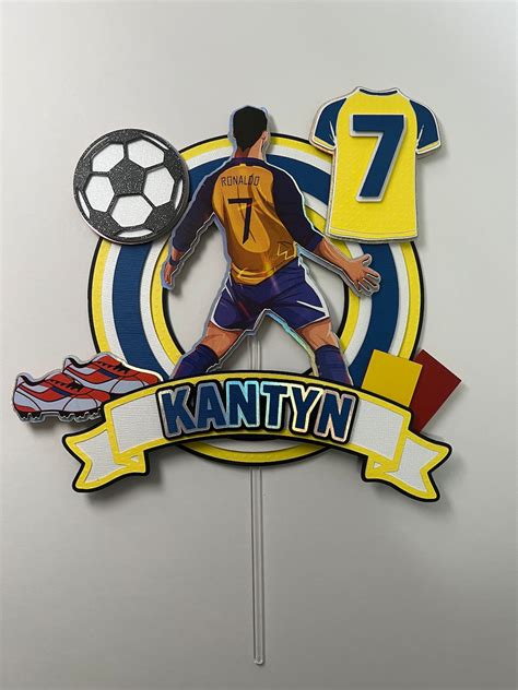 Ronaldo Cake Topper Cr Al Nassr Cake Topper Cristiano Etsy Australia